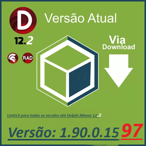 UniGUI 1.95.0.1597 Para Delphi 12 athens Completo Professional